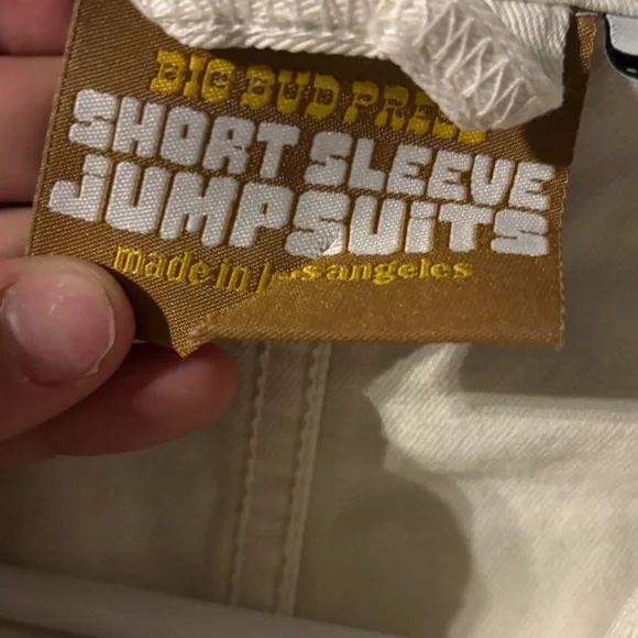 BUG BUD PRESS shorts sleeve jumpsuit size 0XL - Picture 6 of 6